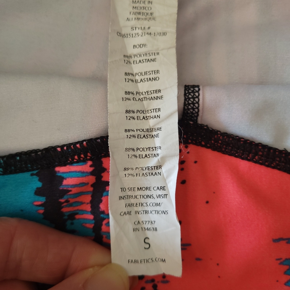 Womens Fabletics Active Leggings - Picture 4 of 7
